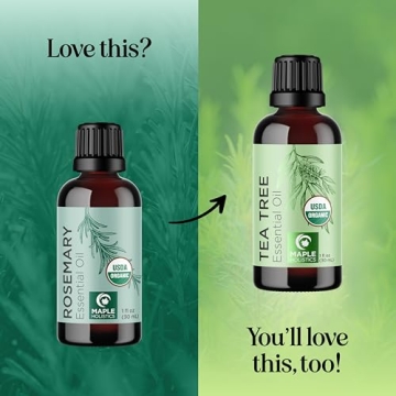 Pure Organic Rosemary Oil for Hair and Skin Care