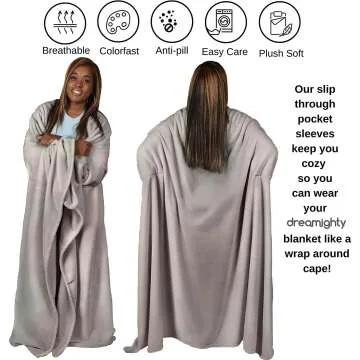 Dreamighty Wearable Blanket - Cozy Cape and Throw