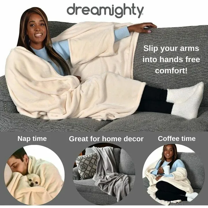 Dreamighty Wearable Blanket - Cozy Cape and Throw