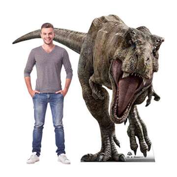 Cardboard People T-Rex Life Size Cardboard Cutout Standup - Jurassic World (2015 Film)