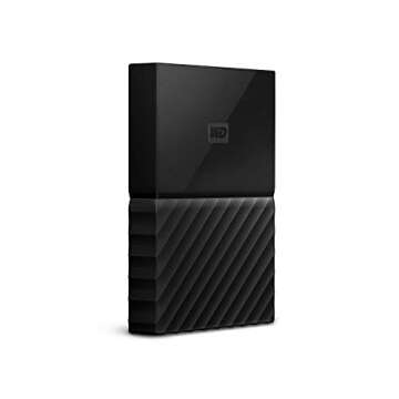 WD 2TB My Passport for Mac Portable External Hard Drive, USB-C/USB-A - WDBLPG0020BBK-WESE