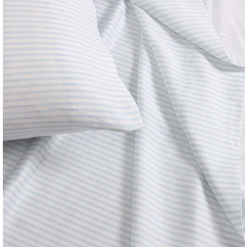 Laura Ashley Queen Cotton Sateen Sheets - Soft & Breathable