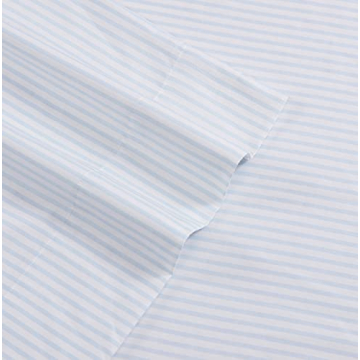 Laura Ashley Queen Cotton Sateen Sheets - Soft & Breathable