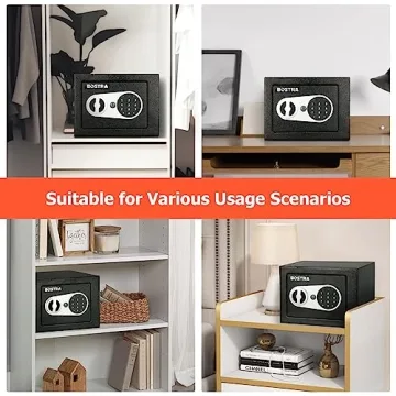 Bostra Fireproof Safe Box Digital Keypad Sensor Light Security