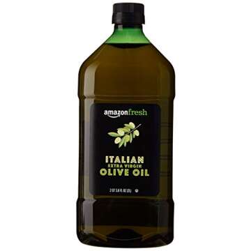 Amazon Fresh, Italian Extra Virgin Olive Oil, 2 Liter