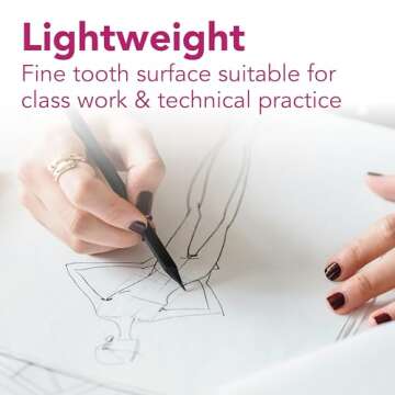 Strathmore 300 Series Sketch Pad - Ideal for Students and Artists