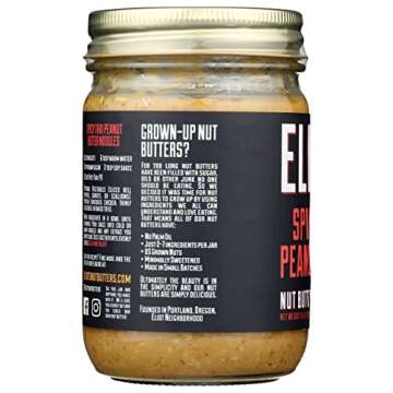 Eliot's Spicy Thai Keto Crunchy Nut Butter 12oz
