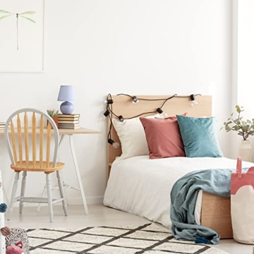 Simple Designs Mini Ceramic Globe Lamp in Purple - Stylish Lighting