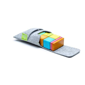 Tegu Magnetic Wooden Blocks 8-Piece Set Portable Fun