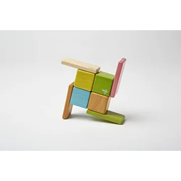 Tegu Magnetic Wooden Blocks 8-Piece Set Portable Fun