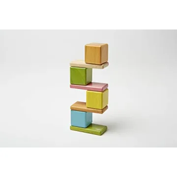 Tegu Magnetic Wooden Blocks 8-Piece Set Portable Fun