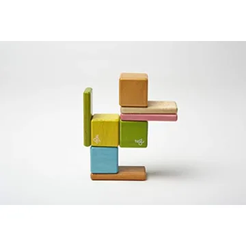 Tegu Magnetic Wooden Blocks 8-Piece Set Portable Fun