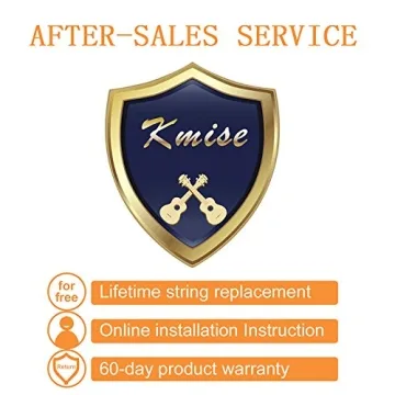 Kmise Soprano Ukulele Mahogany 21 Inch with Free Starter Kit