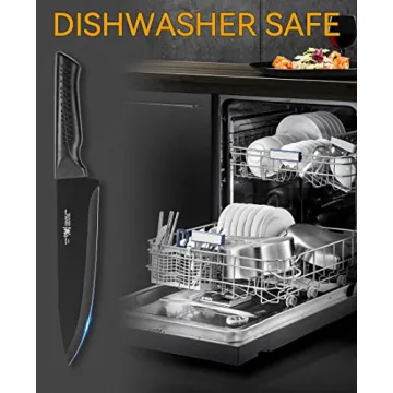 Self-Sharpening Knife Set - 15 Pcs Hundop Kitchen Knives