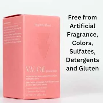 Hygiene Hero VV OIL - Microbiome-Balancing Yoni Oil for Genitals - Prevent Ingrown Hairs - Hydrate D...
