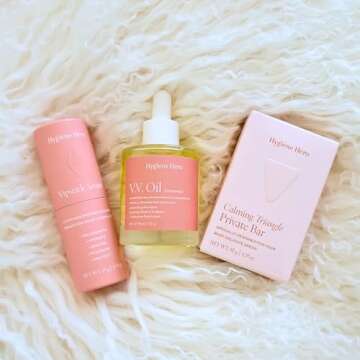 Hygiene Hero VV OIL - Microbiome-Balancing Yoni Oil for Genitals - Prevent Ingrown Hairs - Hydrate Dry Patches - Best for Vulva & Intimate Areas - Handcrafted, Vegan & GMO-Free - Unscented