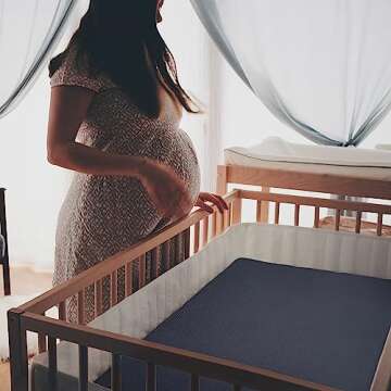 lulumoon Baby Muslin Crib Sheets - Soft Cotton Fitted Sheets