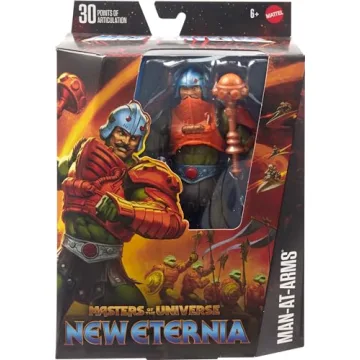 Masterverse Man-At-Arms with 30 Articulations - A Collectible Delights