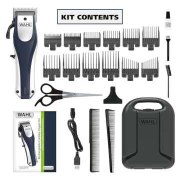Wahl Lithium Ion Pro Rechargeable Cordless Hair Clippers for Men, Woman, & Children with Smart Charg...