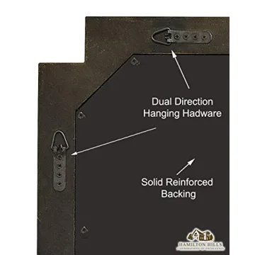 Elegant Hamilton Hills 24x36 Gold Beveled Mirror for Home