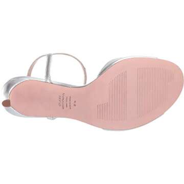 Stuart Weitzman Gloria 80 Silver Nappa Heels for Women