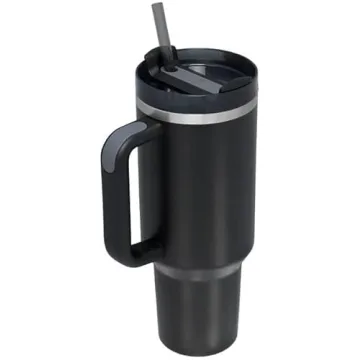 Stanley 40oz Eco-Friendly Insulated Tumbler in Black Glow