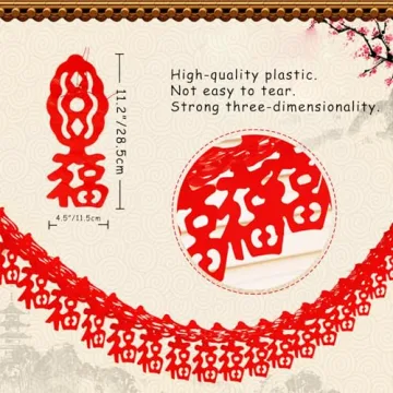 Authentic 66 Pcs Chinese New Year Decoration Set