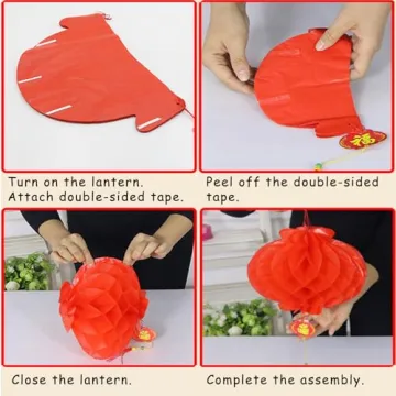 Authentic 66 Pcs Chinese New Year Decoration Set