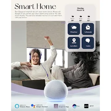 Graywind Motorized Roller Shades Customized for Smart Homes