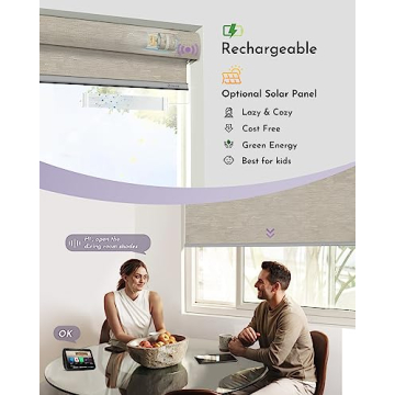 Graywind Motorized Roller Shades Customized for Smart Homes