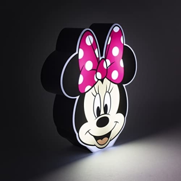 Paladone Minnie Mouse Night Light for Kids and Adults