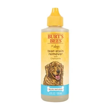 Burt's Bees for Pets Tear Stain Remover with Chamomile - 99.9% Natural Formula, 4 oz