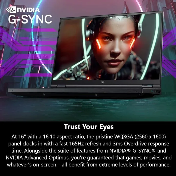 Acer Predator Helios 16 – Gaming Power Unleashed