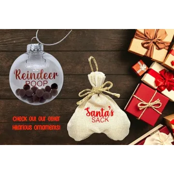 Funny Christmas Ornaments & Gag Gifts - Santa's Sack