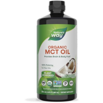 Nature's Way Organic MCT Oil for Energy & Focus