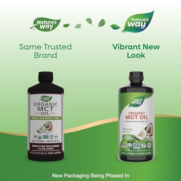 Nature's Way Organic MCT Oil for Energy & Focus