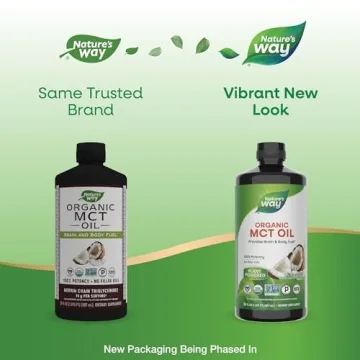 Nature's Way Organic MCT Oil for Energy & Focus