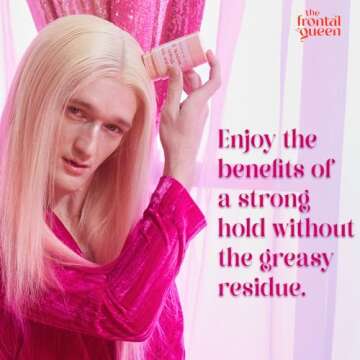 The Frontal Queen Hair on Sleek Wax Stick, Hair Wax Stick for Women, Wax Stick for Hair, Non-Greasy Styling WaxTexture, Shapes, Repair Frizz, Edge Control Frizz Hair Wax Stick - 2.6 oz