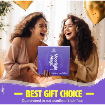 Spa Luxetique Spa Gift Sets for Women, Body Spray for Women, 3 Pcs Lavender Relaxing Spa Kit with Shower Gel, Body Cream,Body Mist, Perfect Birthday Gifts for Moms, and Special Occasions,Unique Gift