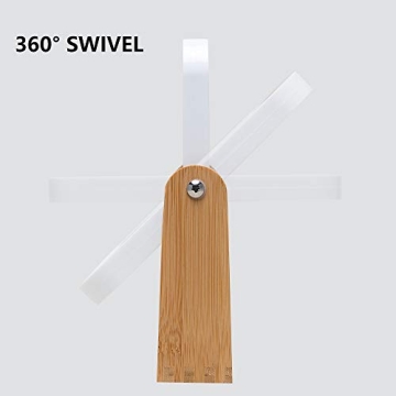 Buy YEAKE Vanity Makeup Mirror with Bamboo Stand Online