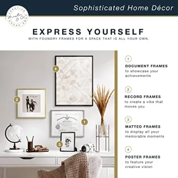 MCS Foundry Metal Gallery Wall Frame - 18x18 Inch