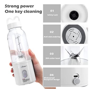 Eshwb Portable Blender for Healthy Shakes Anywhere