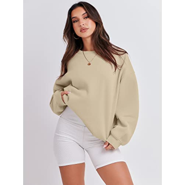 ANRABESS Women's Oversized Fleece Pullover Y2K Hoodie