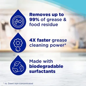 Dawn Platinum Dish Soap, Grease Cleaning Power, 3x24oz