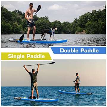 Mesuvida Inflatable Stand Up Paddle Board - Full Accessories