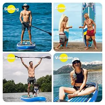 Mesuvida Inflatable Stand Up Paddle Board - Full Accessories