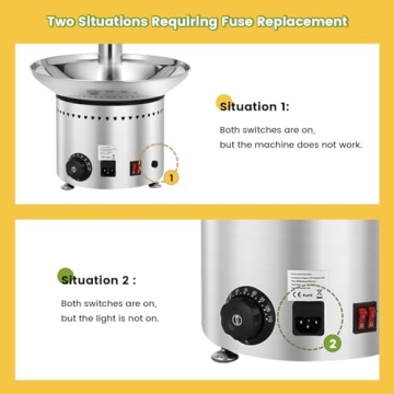 Flyseago 5-Tier Chocolate Fountain 18Lbs Party Essential