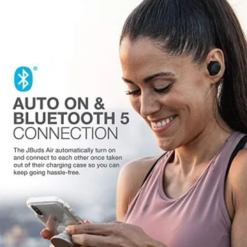 Renewed JLAB Audio Jbuds Air Bluetooth Earbuds