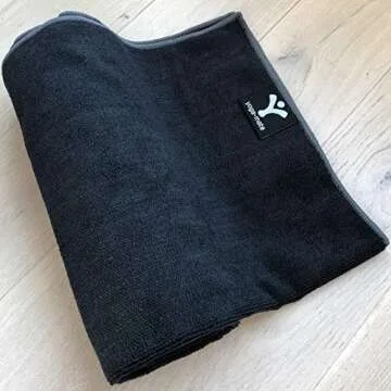 YOGA · MATE Perfect Yoga Towel Super Soft, Sweat Absorbent, Non-Slip Bikram Hot Yoga Towels | Best Size for Mat - Ideal for Hot Yoga & Pilates!