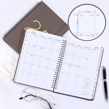 2025 Planner - Weekly and Monthly Organizer for Goals